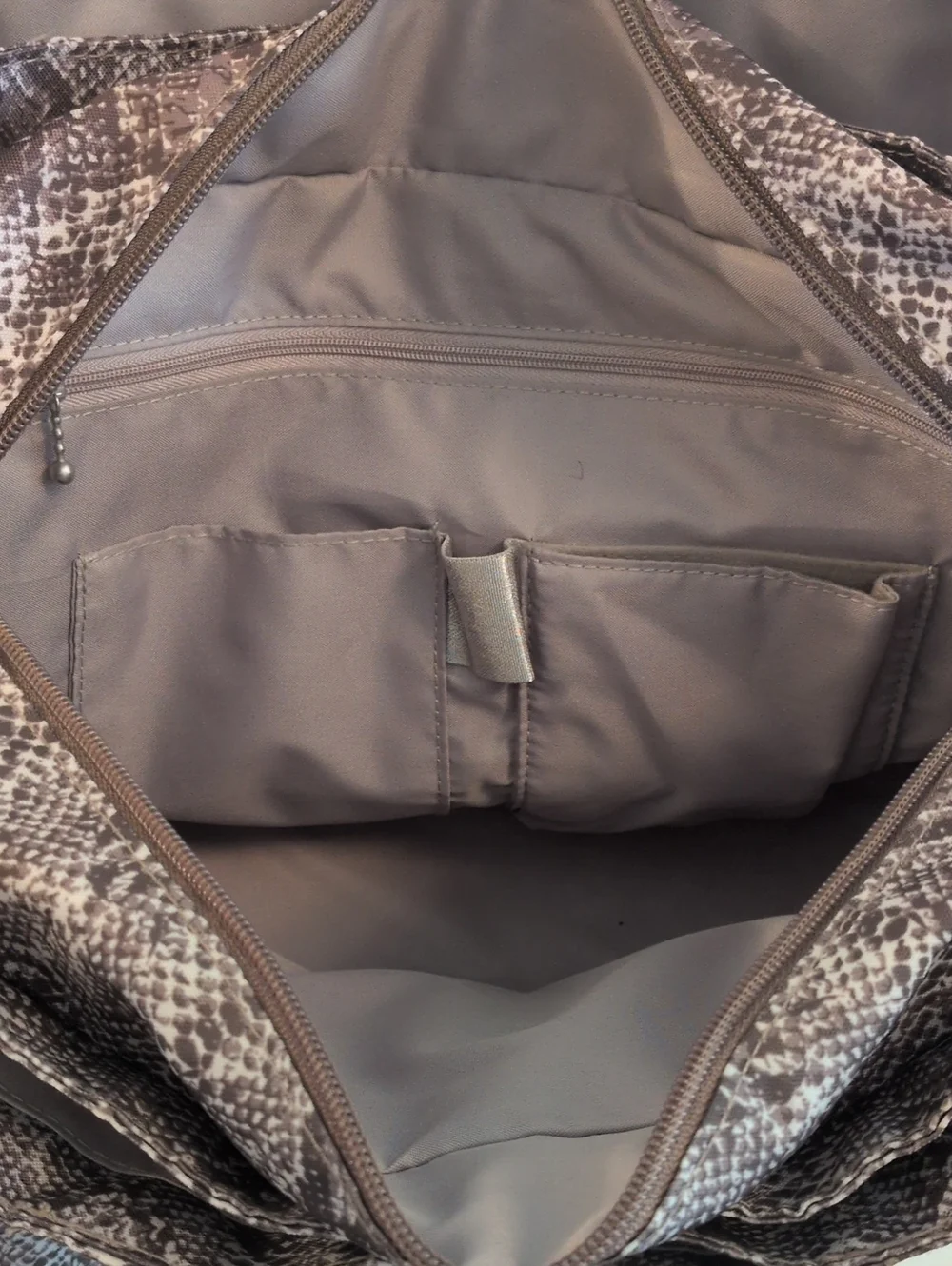 Baggallini Snake-Print The Only Bag
